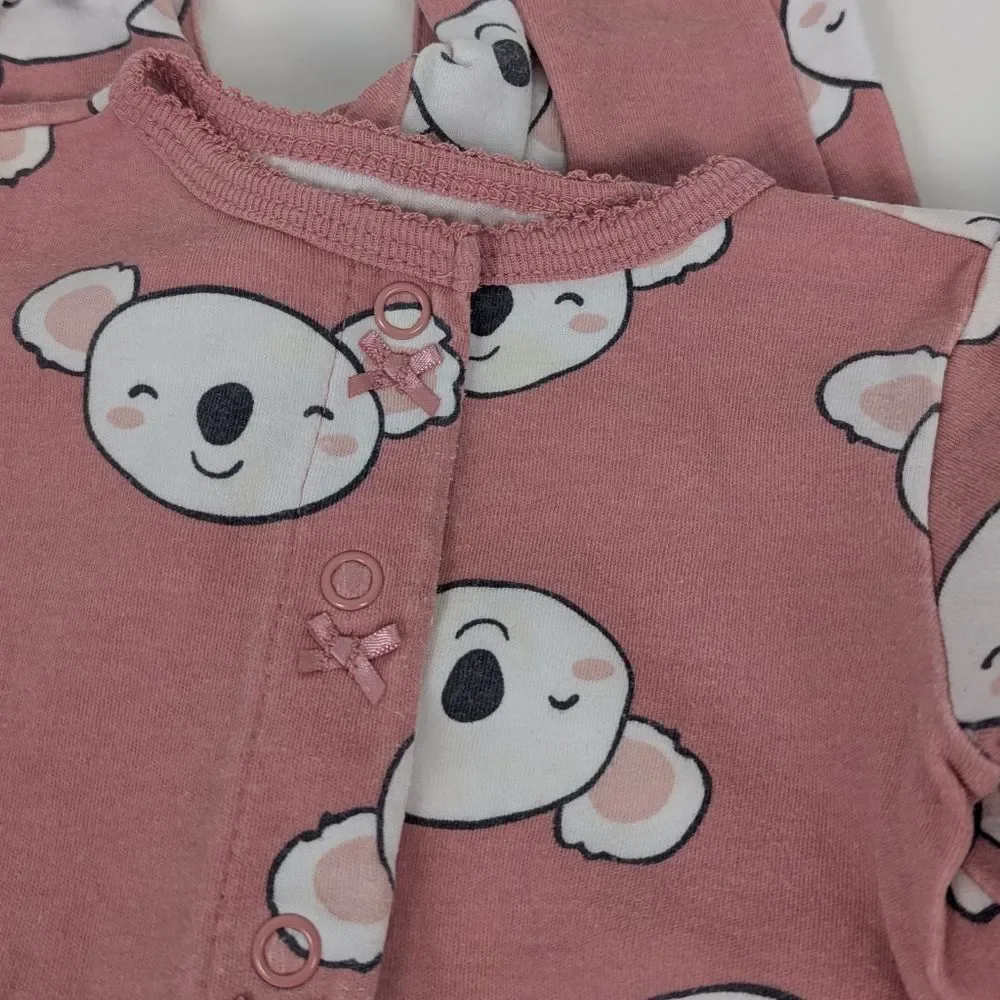 Carter's Footed Zip Up Pajamas Lot of 3 3 Months